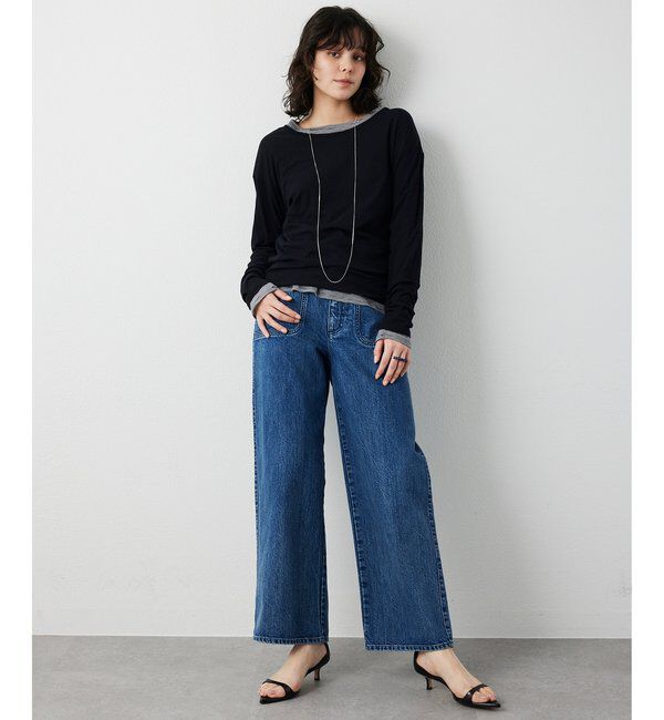  「【THE PAUSE】シアーフライスロンTEE」|Tシャツ・カットソー|