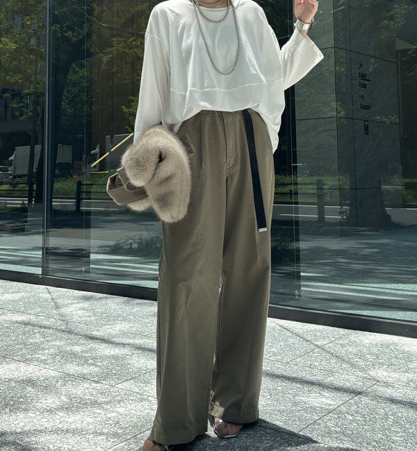  「【WEB限定】バルーンハーフスリーブプルオーバー」|Tシャツ・カットソー|