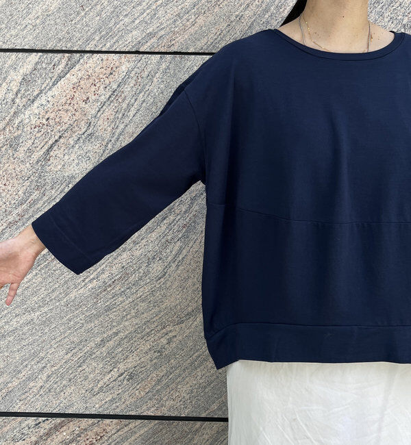  「【WEB限定】バルーンハーフスリーブプルオーバー」|Tシャツ・カットソー|