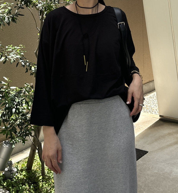  「【WEB限定】バルーンハーフスリーブプルオーバー」|Tシャツ・カットソー|