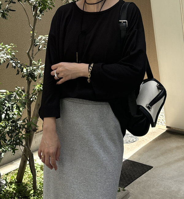  「【WEB限定】バルーンハーフスリーブプルオーバー」|Tシャツ・カットソー|