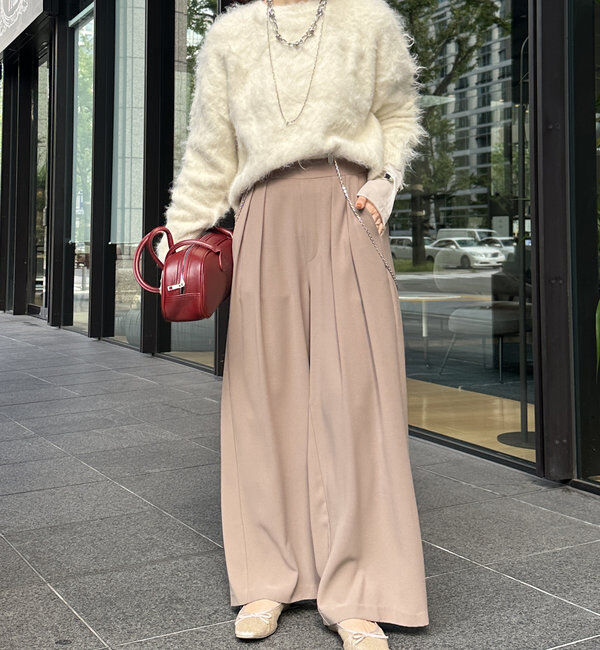  「【WEB限定】シャギーニット」|ニット・セーター|