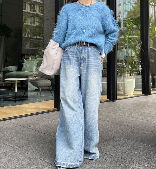  「【WEB限定】シャギーニット」|ニット・セーター|