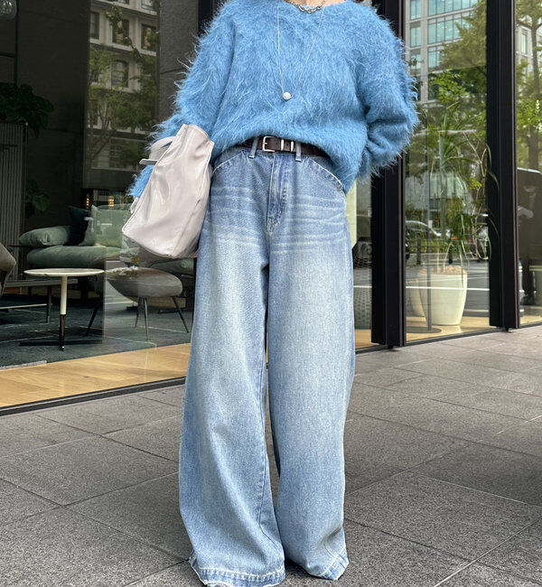  「【WEB限定】シャギーニット」|ニット・セーター|