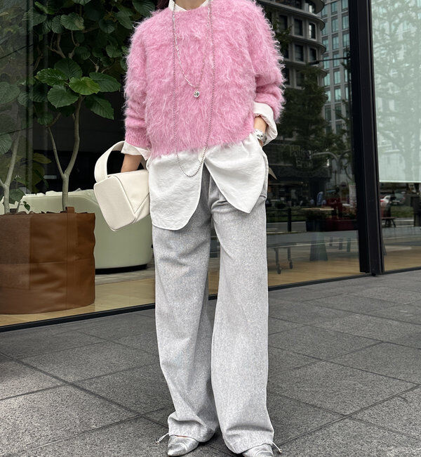  「【WEB限定】シャギーニット」|ニット・セーター|