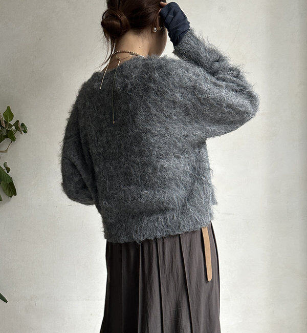  「【WEB限定】シャギーニット」|ニット・セーター|