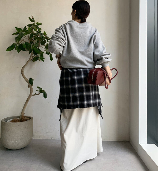  「ボートネック裏起毛スウェット」|Tシャツ・カットソー|