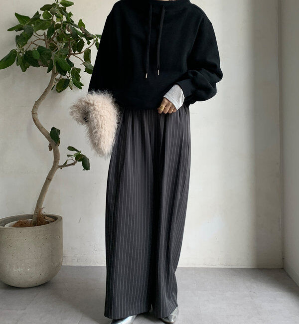  「ボートネック裏起毛スウェット」|Tシャツ・カットソー|