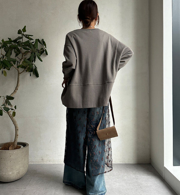  「デザインロゴスウェット」|Tシャツ・カットソー|