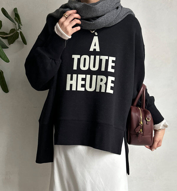  「デザインロゴスウェット」|Tシャツ・カットソー|