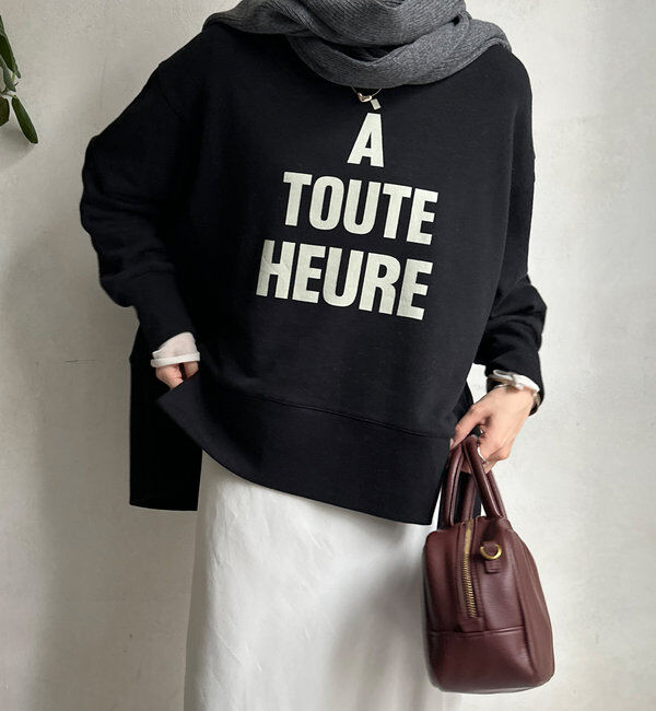  「デザインロゴスウェット」|Tシャツ・カットソー|