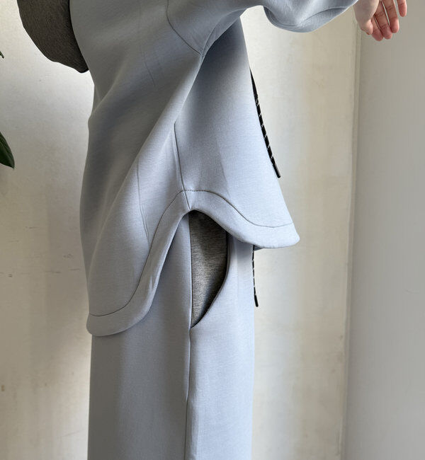  「【WEB限定】配色ダブルコードパーカー」|Tシャツ・カットソー|