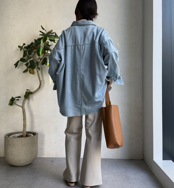  「バイヤスセミフレアパンツ」|チノ|