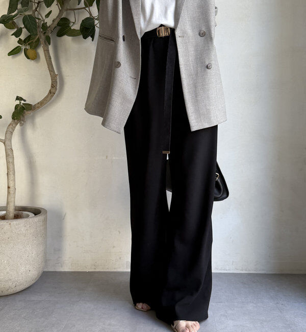  「バイヤスセミフレアパンツ」|チノ|