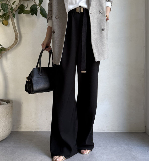  「バイヤスセミフレアパンツ」|チノ|