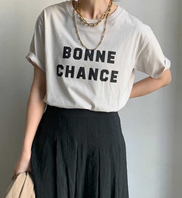  「BONNE CHANCE TEE」|Tシャツ・カットソー|