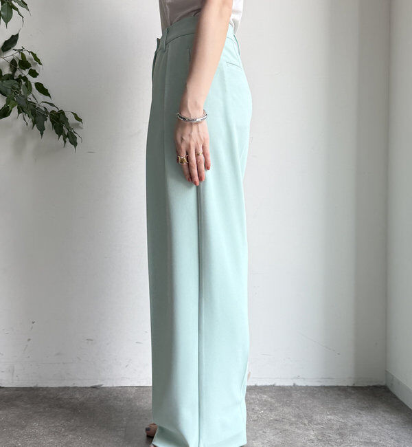  「ダブルタックワイドパンツ」|チノ|