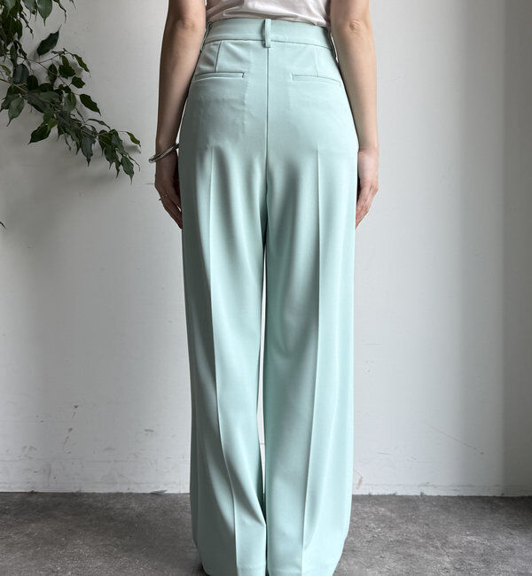  「ダブルタックワイドパンツ」|チノ|