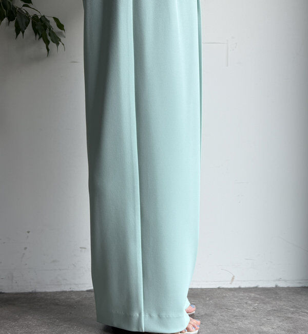  「ダブルタックワイドパンツ」|チノ|