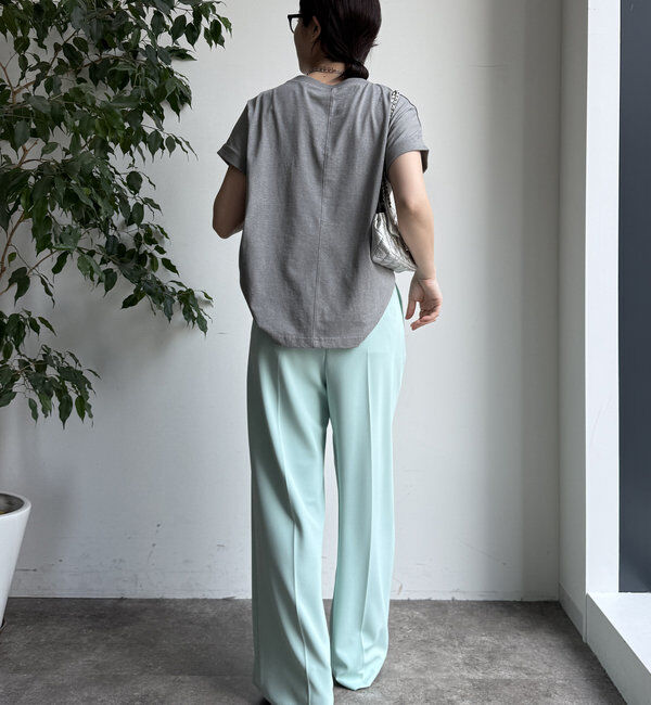  「ダブルタックワイドパンツ」|チノ|