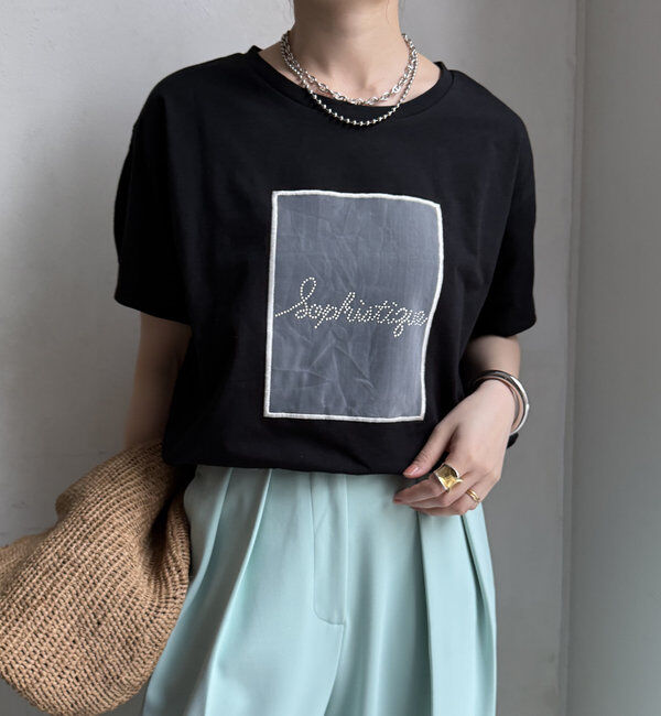  「【WEB限定】ホットフィックスロゴプルオーバー」|Tシャツ・カットソー|