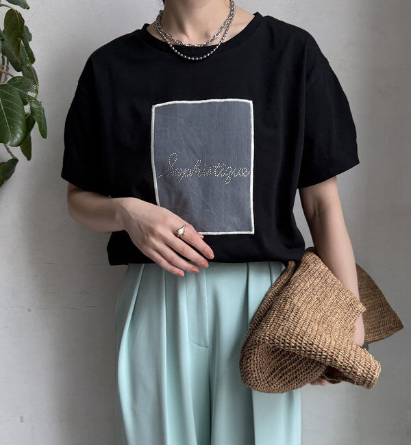  「【WEB限定】ホットフィックスロゴプルオーバー」|Tシャツ・カットソー|