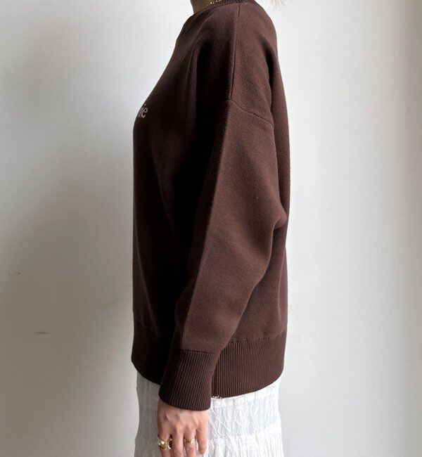  「【WEB限定】ロゴニット」|ニット・セーター|