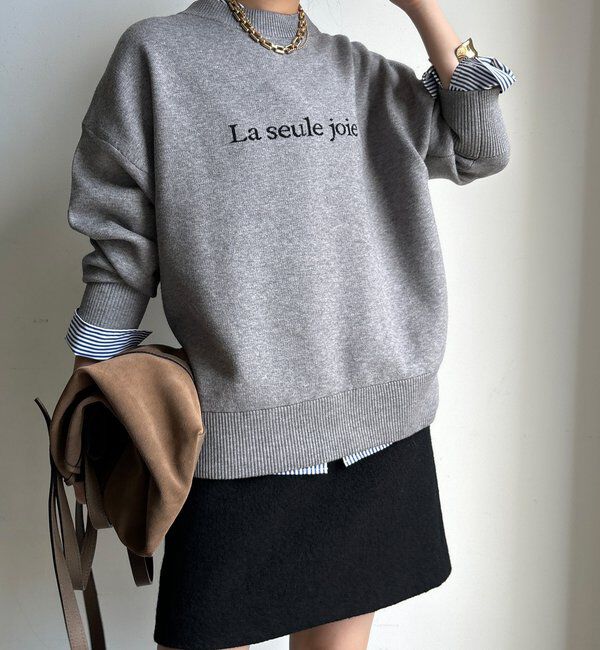  「【WEB限定】ロゴニット」|ニット・セーター|