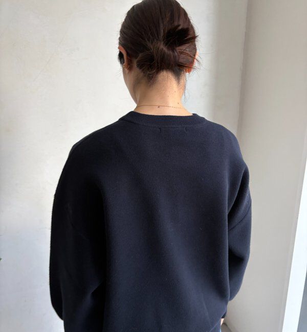  「【WEB限定】パールロゴニットトップス」|ニット・セーター|