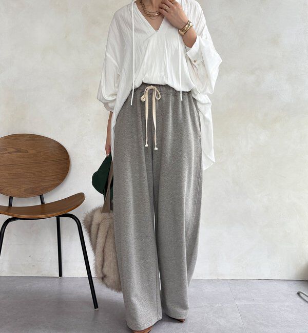  「ギャザーチュニックブラウス」|シャツ・ブラウス|