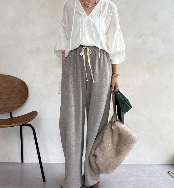  「ギャザーチュニックブラウス」|シャツ・ブラウス|