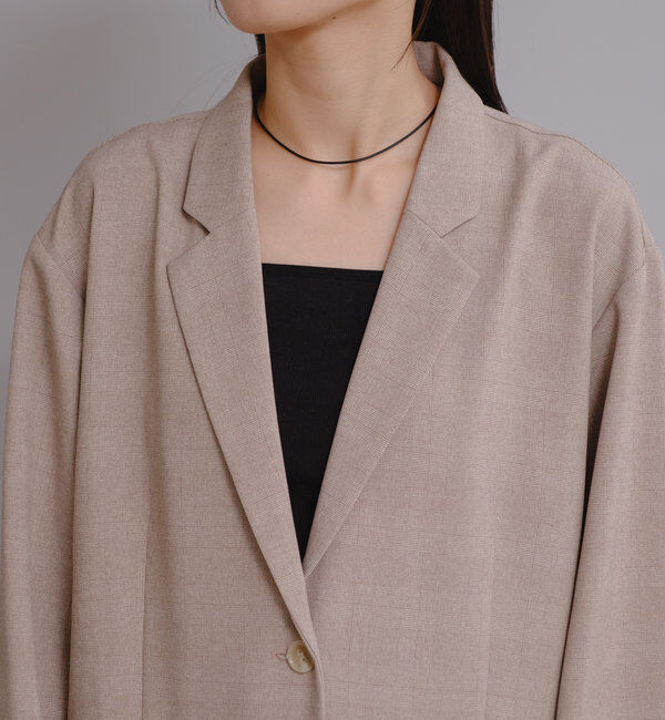  「チェックジャケット」|テーラードジャケット|