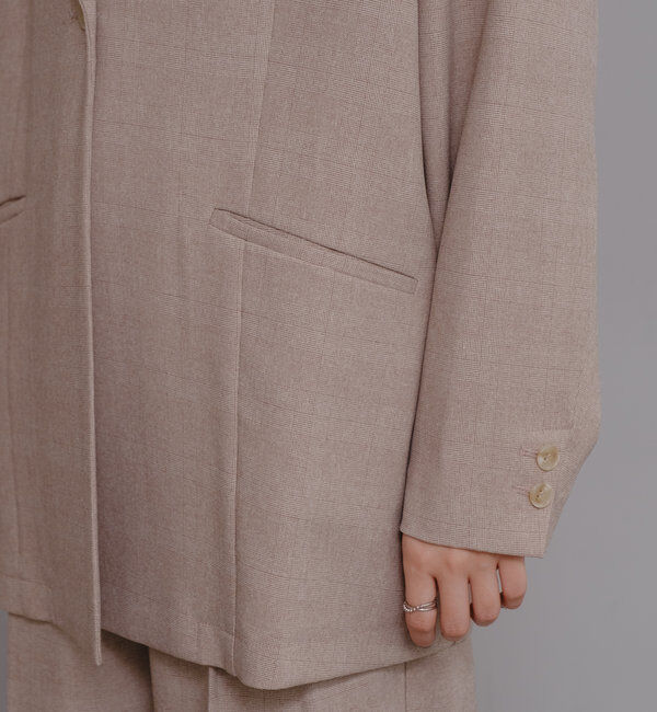  「チェックジャケット」|テーラードジャケット|