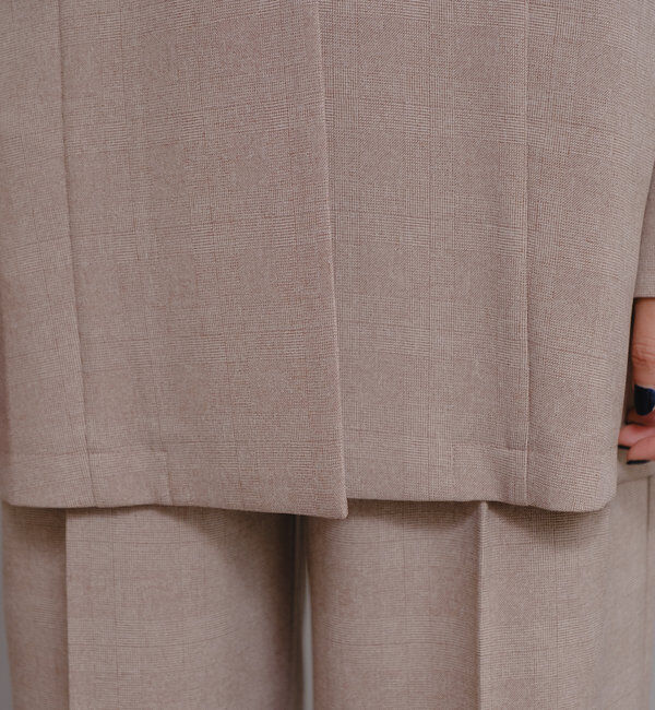  「チェックジャケット」|テーラードジャケット|