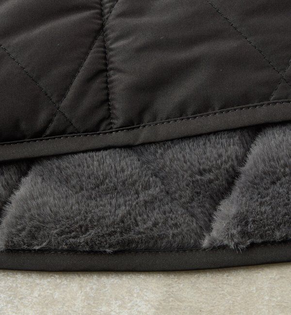  「《2WAY仕様◎》リバーシブルZIPファーキルトブルゾン」|その他|