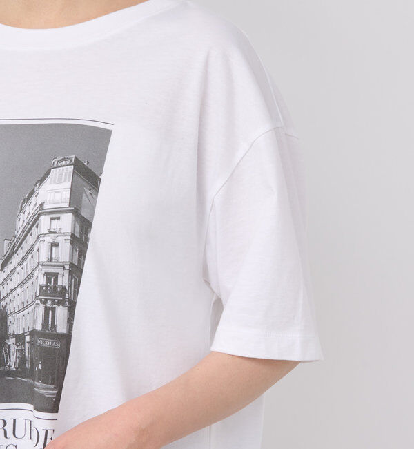  「予約【使い勝手抜群】PARISフォトT」|Tシャツ・カットソー|