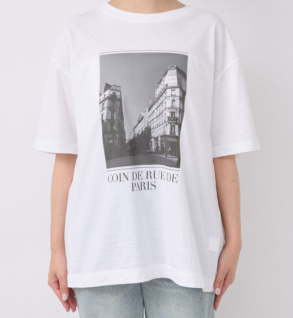 「予約【使い勝手抜群】PARISフォトT」|Tシャツ・カットソー|