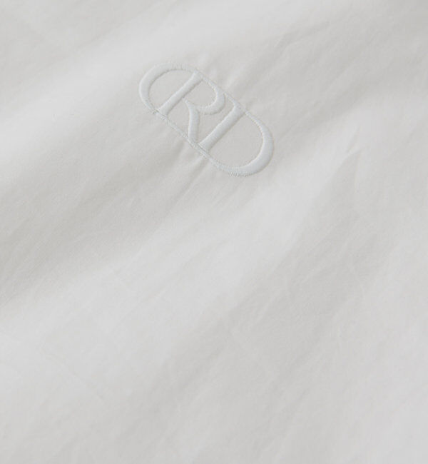  「【トレンドライクなデザイン】ロゴ刺繍ショートシャツ」|シャツ・ブラウス|