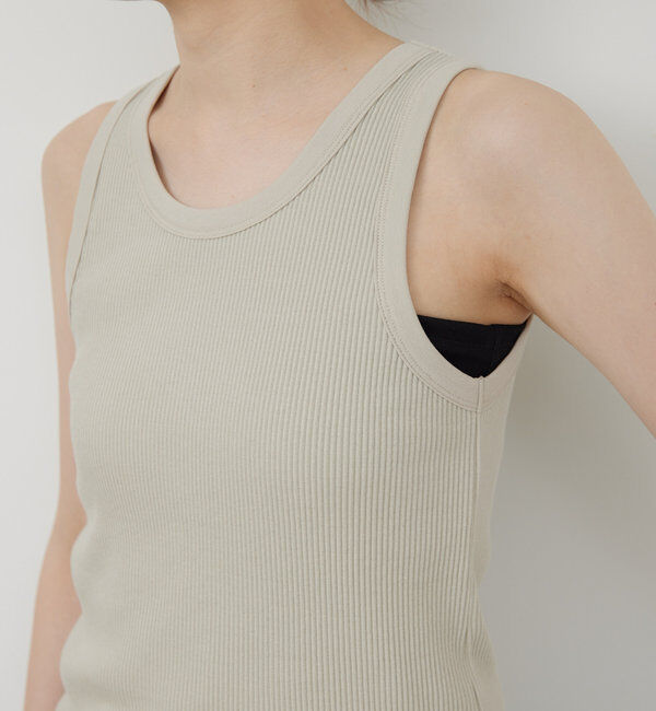  「リブタンクトップ」|Tシャツ・カットソー|