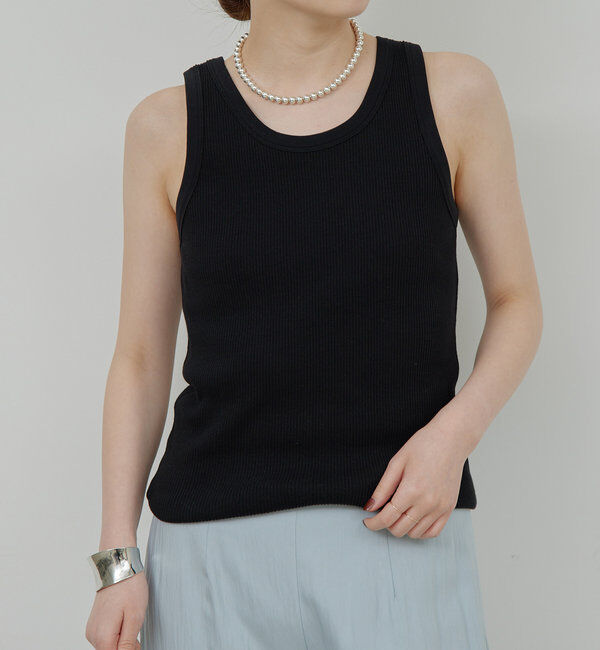  「リブタンクトップ」|Tシャツ・カットソー|