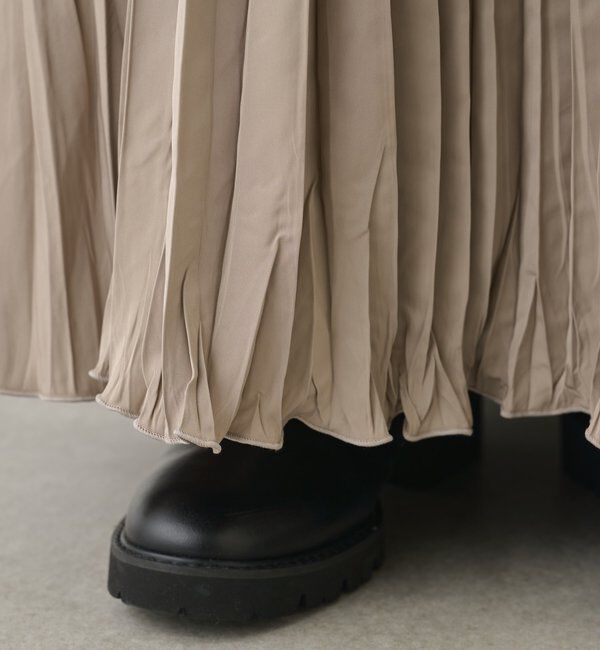  「タフタプリーツスカート」|スカート|