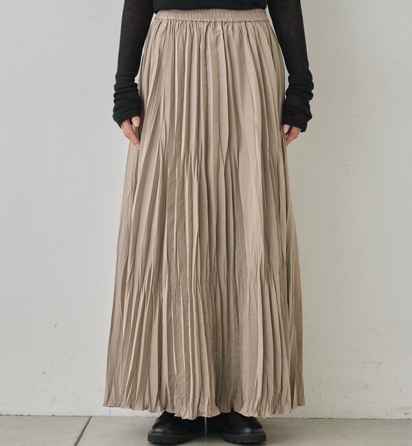  「タフタプリーツスカート」|スカート|
