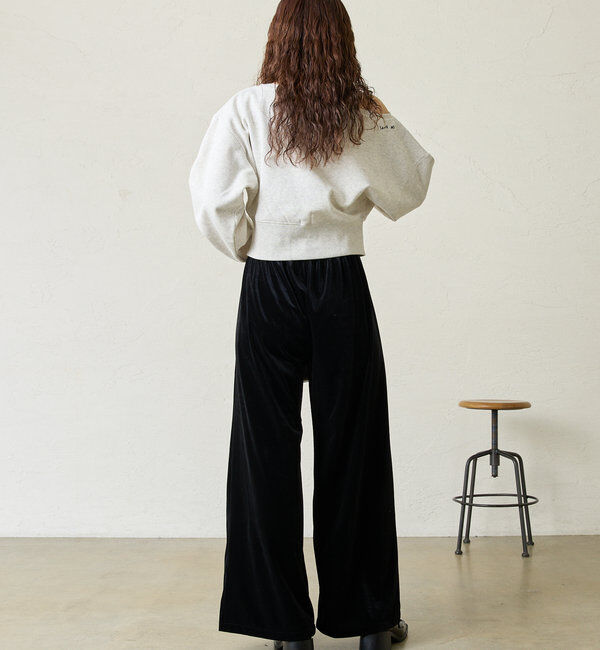  「[mline]ZIPオフショルロゴスウェット」|Tシャツ・カットソー|