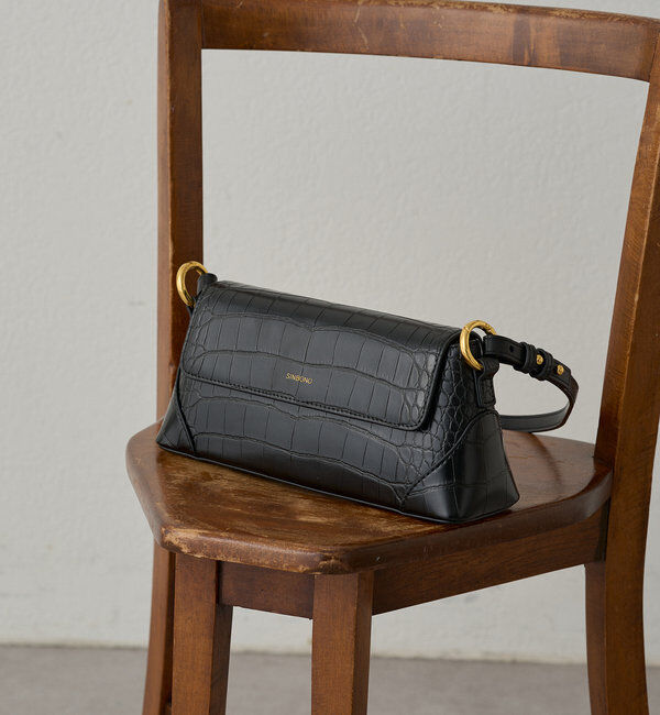  「【SINBONO】AmeliaShoulderBag」|トートバッグ|ブラック