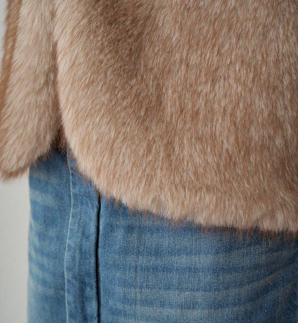  「フェイクファーベスト」|ベスト・ジレ|