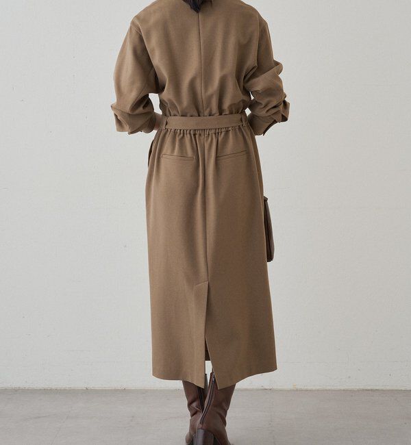  「タックVベルトワンピース」|ワンピース|