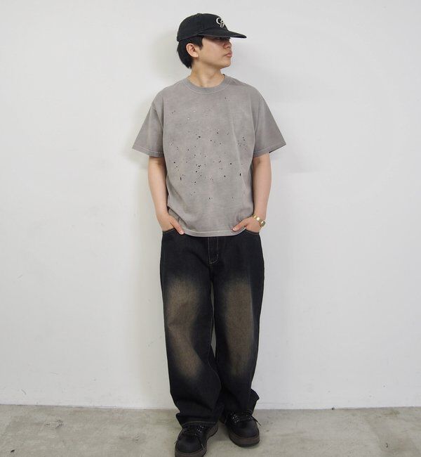  「【Sourcream/サワークリーム】FADEダメージリバーシブルTEE」|Tシャツ・カットソー|