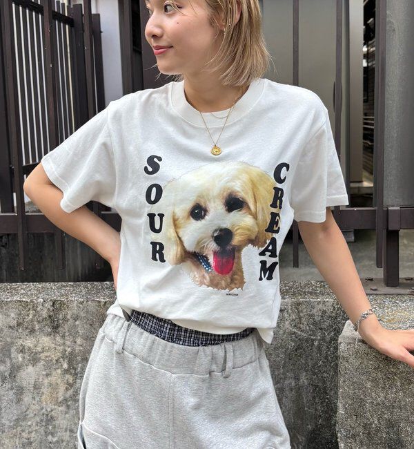  「【Sourcream/サワークリーム】ミルちゃんTEE」|Tシャツ・カットソー|