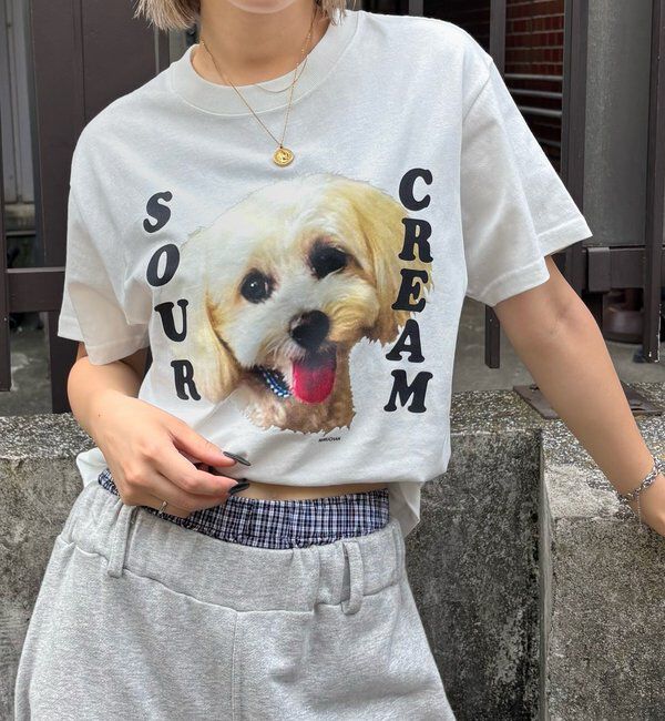  「【Sourcream/サワークリーム】ミルちゃんTEE」|Tシャツ・カットソー|