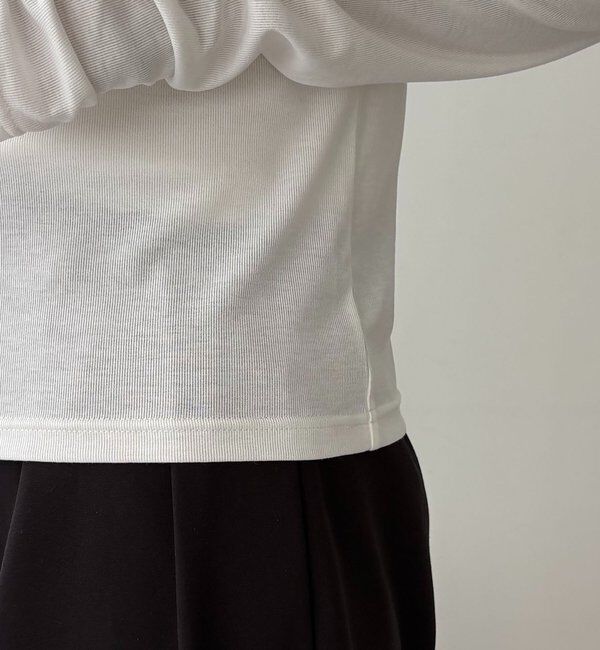  「【WEB限定】深VネックロンT」|Tシャツ・カットソー|